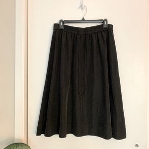 LOFT - A-Line Midi Skirt